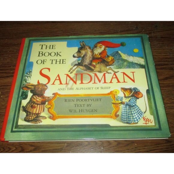 Book of the Sandman and the Alphabet of Sleep by Rien Poortvliet Hardcover Book - Picture 1 of 6